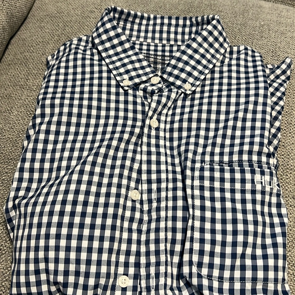 Huk L Blue/White